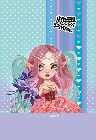 Planer për goca HC Glitter, 135x197 mm, 96 faqe, shumëngjyrësh