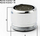 Perlator rubineti Franke Sirius Side 133.0571.17, për rubinet kuzhine, krom