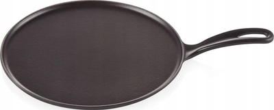 tigan për krep Le Creuset 20136270000460, 27 cm, gize, i zi