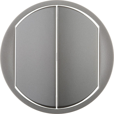 Kapak çelësi dopio Legrand Celiane 068302, i rrumbullakët, titanium