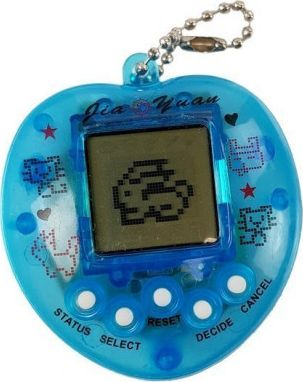 Loja elektronike Tamagotchi, me ekran digjital, me varëse blu