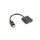Adapter DisplayPort në HDMI, 1.2, 10 cm, i zi