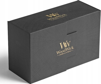 Set dhuratë qirinj WoodWick Hourglass, 2 copë, aromatikë