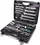 Set veglash Rockforce RF-4821-5, 82 copa, çelësa fija 1/4" dhe 1/2", valixhe plastike e zezë