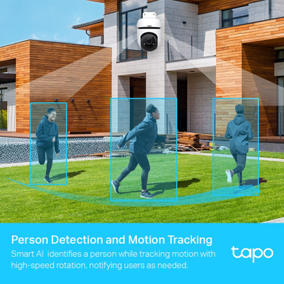 TP-Link Tapo C500 - Outdoor Pan/Tilt Security WiFi Camera, White
