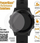 Xham mbrojtës për smartwatch PanzerGlass, 40.5mm, transparent