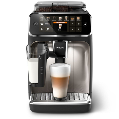 Makinë për kafe Philips EP5447/90 Fully-auto Espresso, 1.8 L, e zezë krom