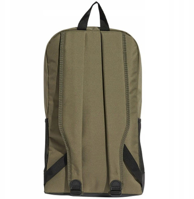Çantë shpine adidas Linear IN6123, xhep anësor për shishe, jeshile