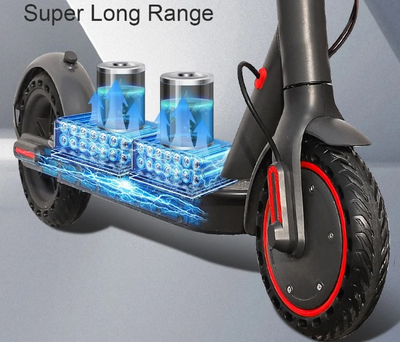 Skuter Elektrik AOVO PRO ES80, 280Wh, e zezë