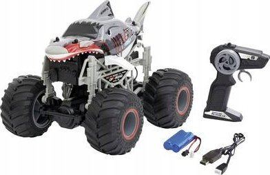 Makinë lodër me telekomandë Revell Control Big Shark 2.0 24553, shkallë 1:16, 2.4 GHz, blu