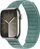 Rrip ore Crong Melange Magnetic për Apple Watch, 42 44 45 49 mm, najlon, turquoise melange