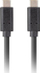 Kabllo USB Lanberg CA-CMCM-32CU-0010-BK, USB-C në USB-C, 1 m, 100 W, e zezë
