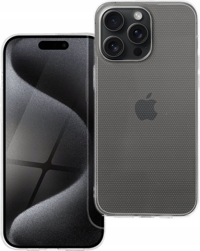 Mbështjellëse OEM Clear Case, 2mm, për iPhone 15 Pro Max, transparente