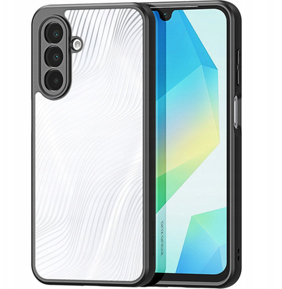Kapak telefoni Dux Ducis AIMO për Samsung Galaxy A17 5G, i tejdukshëm me kornizë të zezë