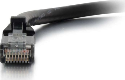 Kabllo interneti C2G Cat5e, 1m, UTP, e zezë