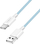 Kabllo USB LogiLink USB 2.0 Type C në USB A, 60W, 1m, blu