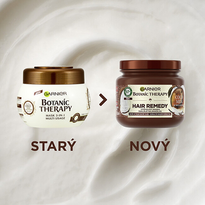 Maskë për flokë Garnier Coco Milk Macadamia, 340 ml