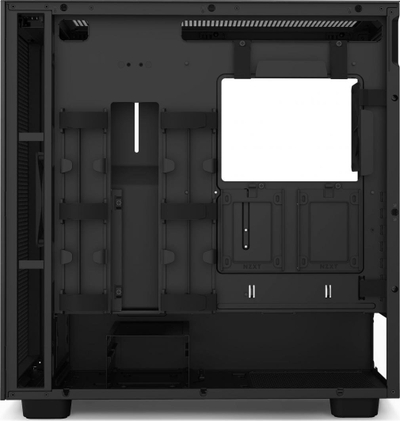 Куќиште за компјутер NZXT H7 Flow, USB-C, co прозорец, црна