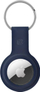 Mbajtëse Crong Silicone Case për Apple AirTag, me varëse çelsash, blu navy