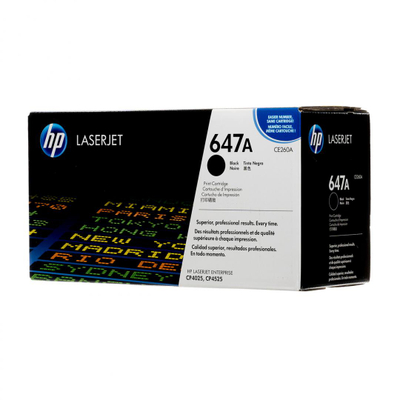 Kasetë toneri HP 647A CE260A, LaserJet, e zezë
