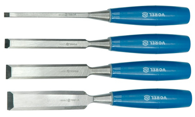 Vegla pune për zdrukthtari Vorel 25530, 6x12x18x24mm, 4 copë