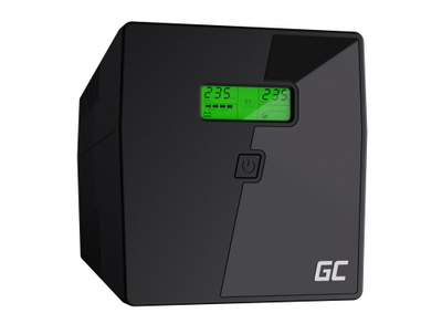 UPS Green Cell UPS03 Line Interactive, me ekran LCD, i zi