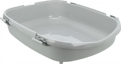Trixie Primo XXL Отворена кутија за мачки со раб, Grey/White