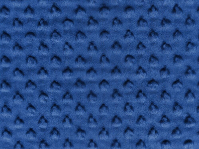 Mbulesë për batanije të rënduara, 135 x 200 cm, poliester, blu navy me pika