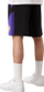 Shortsa basketbolli Los Angeles Lakers NBA Team, për burra, L, të zinj me vjollcë