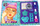 Set për rregullim thonjsh Shumee Creative Nail Book, 6 llakë me bazë uji, stickers edhe glitter, shumëngjyrësh