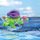 Lodër me uj Learning Resources Smart Splash Shape Shell Turtles, set me 8 copë, për mësim formash, shumëngjyrëshe