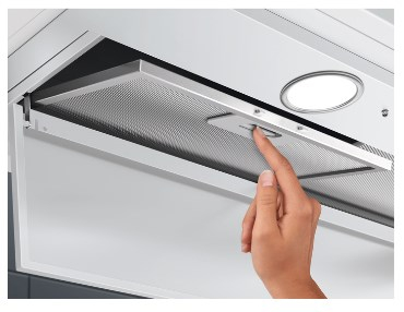 Kapak aspirimi i integruar Electrolux LFG719W, 580 m³/h, i bardhë