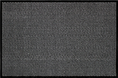 Tapet drejtkëndor Douceur d'Intérieur Julius, 80 x 120 cm, antipluhur, zi gri
