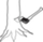 Sëpatë Bahco FCP-1.8-810, 2.4kg, dorezë hickory 80cm, portokalli