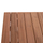Tabaka tavoline Square Tabletop HM18135, dru teak masiv, 60x60 cm, natyrale