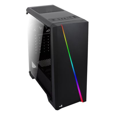 Kuti kompjuteri Aerocool Cylon, Midi Tower, ATX, e zezë