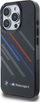 Kuti mbrojtëse BMW Motorsport IML Random Stripes për iPhone 16 Pro Max 6.9", stil sportiv, e zezë