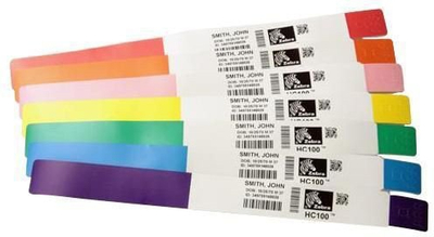 Byzylyk vetëngjitës Zebra Z-Band Splash, për printer barkodi, rozë