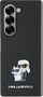 Futrollë telefoni Karl Lagerfeld KLHCZFD6SAPKCNPK, për Samsung Z Fold 6, material Saffiano, e zezë