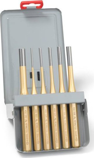 Set daltash goditëse Rennsteig Tools 425 160 0, 3–10 mm, kuti metalike