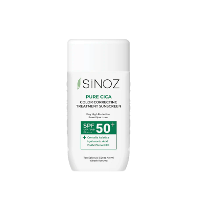Krem kundër diellit Sinoz Pure Cica Color Correcting Fluid SPF 50+, 50ml