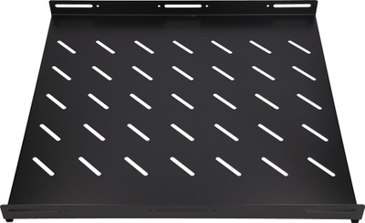 Raft fiks RACK Extralink Shelf 1U, 500mm, i zi