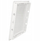 Panel inspektimi plastik ABS, 250x400mm, për mur dhe tavan, i bardhë