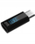 Adaptor matës energjie Mathorn USB C në USB C, ekran LED, i kaltër