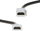 Modul keystone FX-HDMI3, lidhje HDMI, standard HDMI 2.0, i bardhë