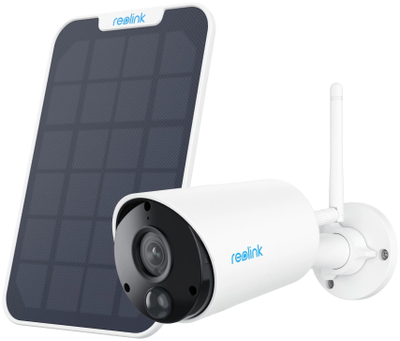 Set kamerë sigurie Reolink Argus B320 B me Hub 1, wireless, panel diellor, i bardhë
