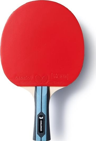 Raketë pingpongu Butterfly Challenger, sfungjer 1.7 mm, goma Addoy, shumëngjyrëshe