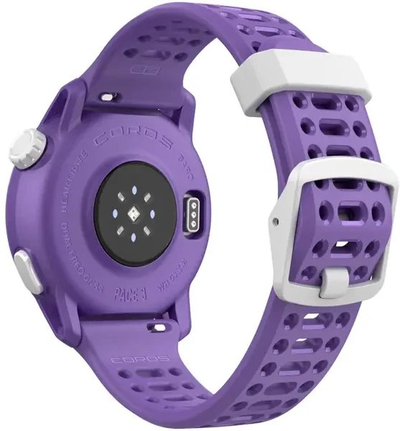 Спортски часовник Coros PACE 3, GPS, силиконска нараквица, виолетова
