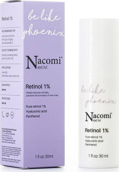 Serum me retinol Nacomi Next Level Retinol, 1%, 30 ml