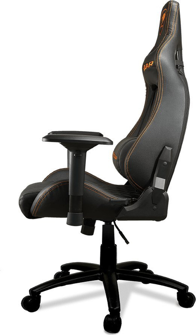 Karrige gaming Cougar Armor S, lëkurë sintetike, krahë 4D, e zezë